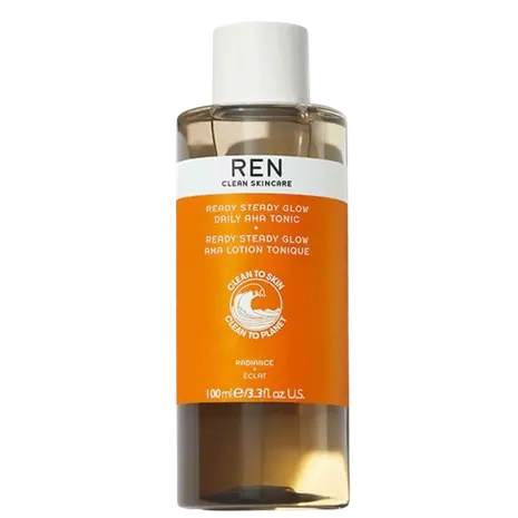 REN Travel Size Clean Skincare Ready Steady Glow Daily AHA Tonic 100ml