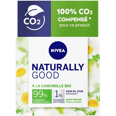 Nivea Naturally Good Organic Chamomile Cream 50 Gr