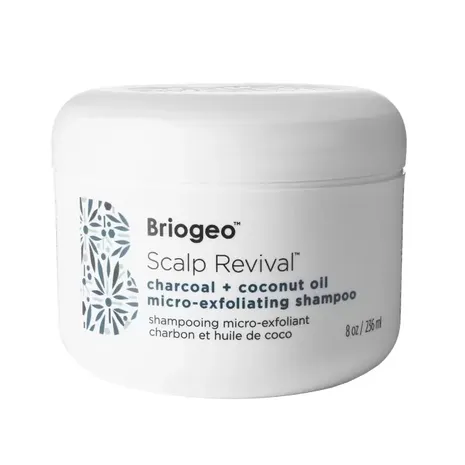 BRIOGEO Scalp Revival Charcoal + Coconut Oil Micro-Exfoliating Scalp Scrub Shampoo 236ml India