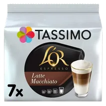 Tassimo L'OR Latte Macchiato Coffee Pods 7 per pack