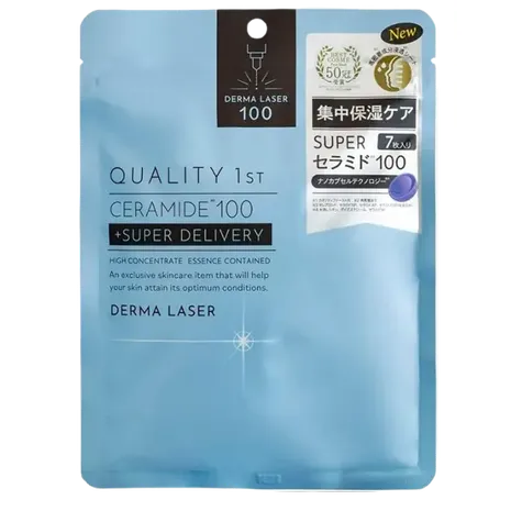 Quality 1st Derma Laser Super Ceramide 100 Mask - 7 Masks