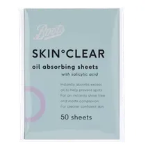 Boots Skin Clear Oil Absorbing Sheets 50pk