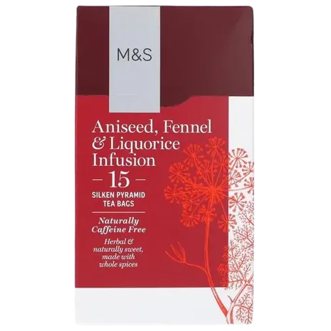 M&S Aniseed, Fennel & Liquorice Infusion Tea Bags 15 per pack