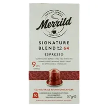 Merrild Espresso 10 pods for Nespresso