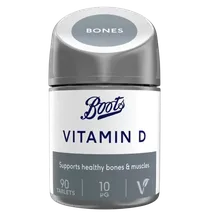Boots Vitamin D 10 µg 90 tablets (3 month supply)