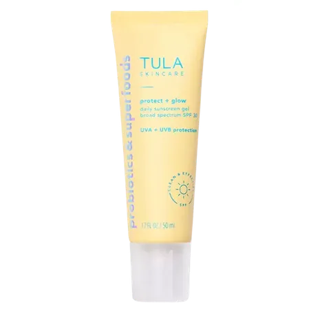 TULA Skin Care Protect + Glow Daily Sunscreen Gel Broad Spectrum SPF 30 - 50ML