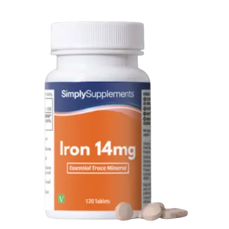 Simplysupplements Iron 14mg 120 Tablets