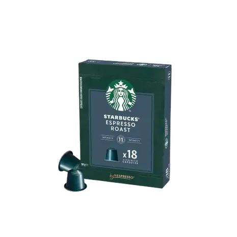 Starbucks Espresso Roast Nespresso 18 pods