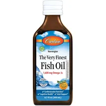 CarlsonLabs The Very Finest Fish Oil, Natural Orange - 200 ml.