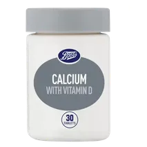 Boots Calcium + Vitamin D - 30 Tablets