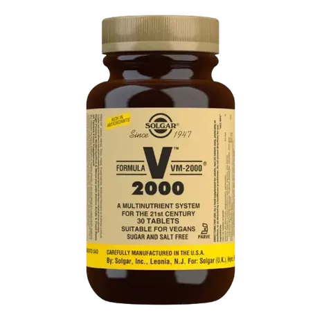 Solgar Formula VM-2000 Multivitamin Tablets 30 Caps