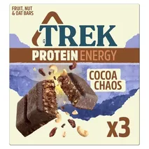 Trek Energy Cocoa Chaos 55g - 3 Pack