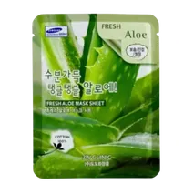3W Clinic - Fresh Aloe Mask Sheet - 1pc