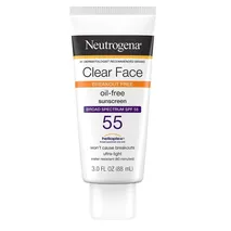 Neutrogena  Clear Face Sunscreen SPF 55- 3 Fl Oz