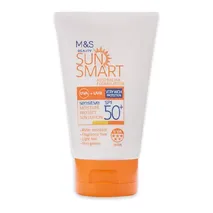 Sensitive Moisture Protect Sun Lotion SPF50+ by marks and spencer India