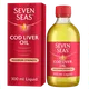 Seven Seas Cod Liver Oil Plus Omega-3 Maximum Strength Liquid 300ml