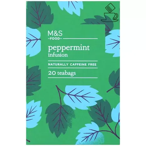 M&S Peppermint Infusion Tea Bags