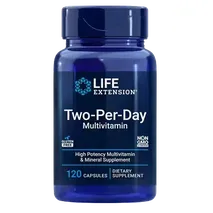 Life Extension Two-Per-Day Multivitamin 120 Caps