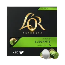 L'OR Lungo Elegante 20 pods for Nespresso