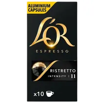 L'OR Ristretto Coffee Intensity 11 - 10 Coffee Pods