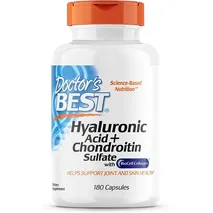 Doctor's Best Hyaluronic Acid + Chondroitin Sulfate with BioCell Collagen - 180 caps
