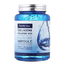 Farm Stay - Collagen&Hyaluronic Acid All-In One Ampoule - 250m