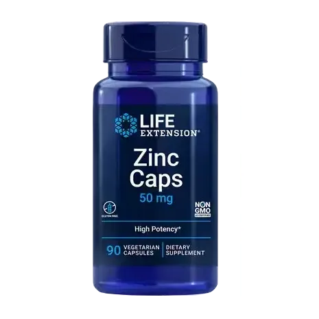 Life Extension Zinc Caps, 50mg - 90 vcaps