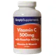 Simplysupplements Vitamin C 500mg with Rosehip 400mg 360 Tablets