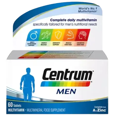 Centrum Men Multivitamins & Minerals - 60 Tablets