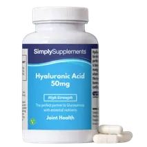 Simplysupplements Hyaluronic Acid Capsules 50mg 60 Capsules