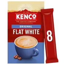 Kenco Flat White Instant Coffee Sachets 8 per pack