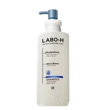 Labo H Scalp Strengthening Clinic Cooling & No-Sebum Shampoo 400ml