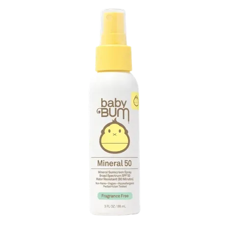 Sun Bum Baby Bum Mineral SPF 50 Sunscreen Spray 89 ML