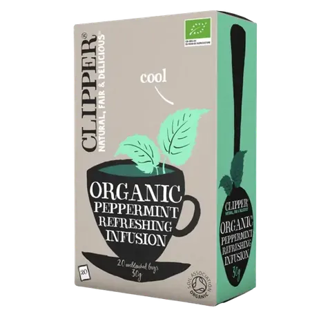 Clipper organic peppermint infusion 20 bags