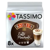 Tassimo Baileys Latte Macchiato Coffee Pods 8 per pack