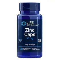 Life Extension Zinc Caps, 50mg - 90 vcaps
