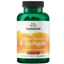 swanson Super Stress B-Complex with Vitamin C 100 caps