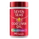 Seven Seas Cod Liver Oil Plus Multivitamins Omega-3 Fish Oil 90 Capsules