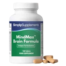 Simplysupplements MindMax Brain Formula 180 Tablets