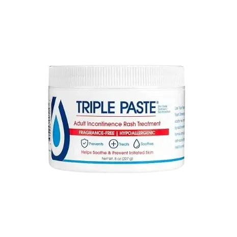 Triple Paste Adult Incontinence Rash Treatment - 8 oz Jar
