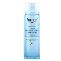 Eucerin DermatoCLEAN 3 in 1 Micellar Water Facial Cleansing Fluid with Hyaluronic Acid for Sensitive Skin 200ml