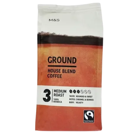 M&S House Blend Ground Coffee 227g