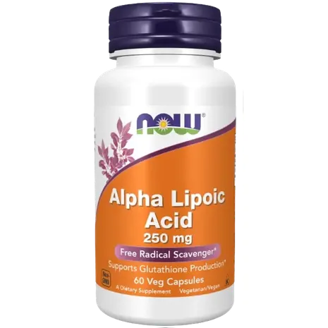 Now Foods Alpha Lipoic Acid - 250mg - 60 vcaps