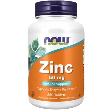 Now Foods Zinc 50 MG- 250 TabsNow Foods Zinc 50 MG- 250 Tabs