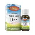 CarlsonLabs Super Daily D3 + K2, 2000 IU - 10 ml.