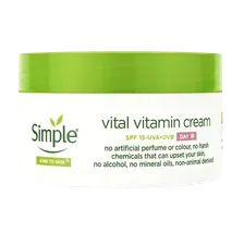 Simple Kind to Skin Vital Vitamin Day Cream SPF 15 50ml
