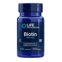 Life Extension Biotin, 600mcg - 100 caps