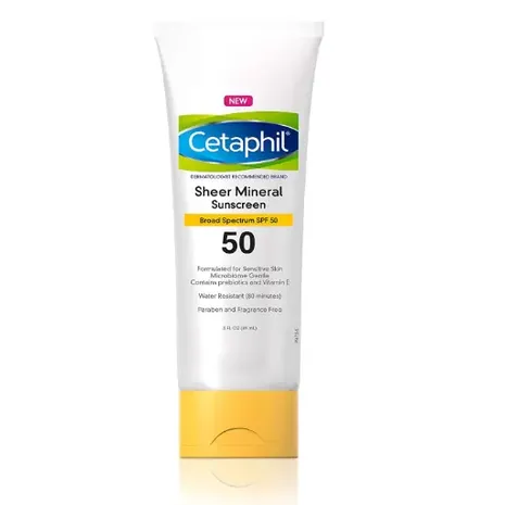 Cetaphil Sheer Mineral Sunscreen 3 Fl.oz