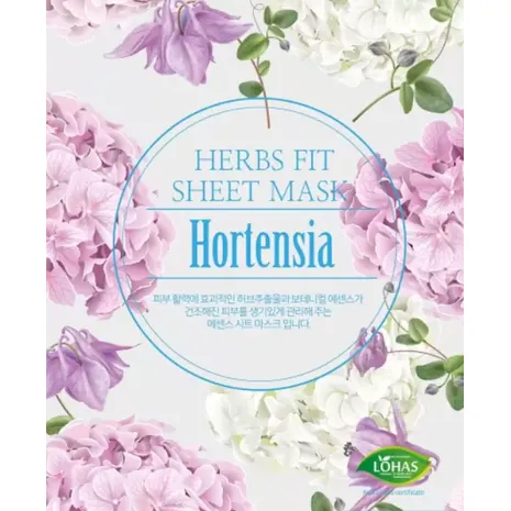 no:hj - Skin Maman Herbs Fit Gold Rose Sheet - Hortensia - 1 Pc