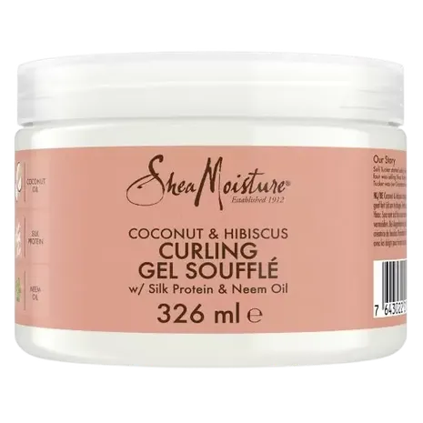 Sheamoisture Curling Gel Soufflé Coconut & Hibiscus 326 ML